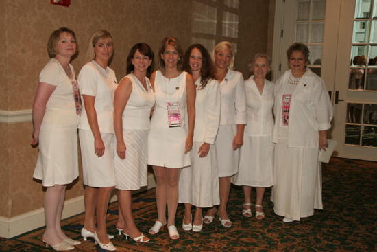 National Council and Annadell Lamb Before Saturday Convention Session Photograph 1, July 15, 2006 (image)