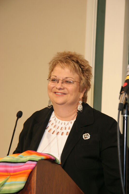 Kathy Williams Speaking at Convention Sisterhood Luncheon Photograph 2, July 15, 2006 (Image)
