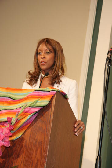 Rikki Marver Speaking at Convention Sisterhood Luncheon Photograph 14, July 15, 2006 (image)