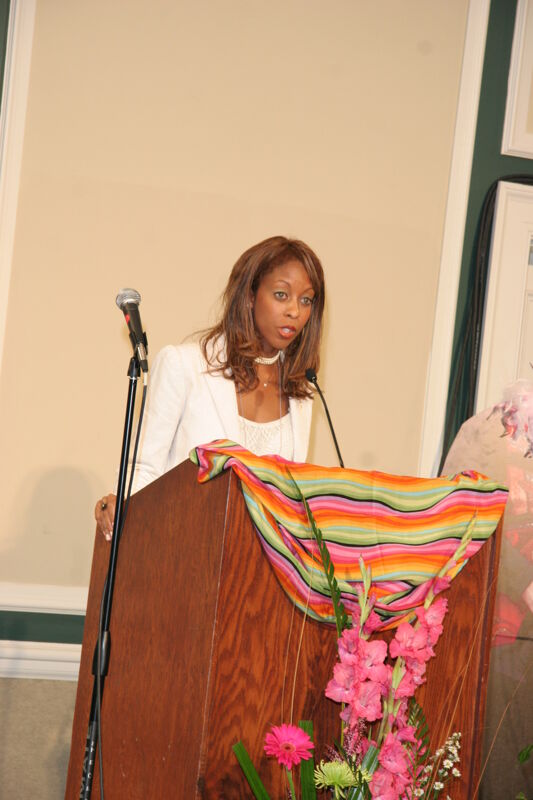 Rikki Marver Speaking at Convention Sisterhood Luncheon Photograph 25, July 15, 2006 (Image)
