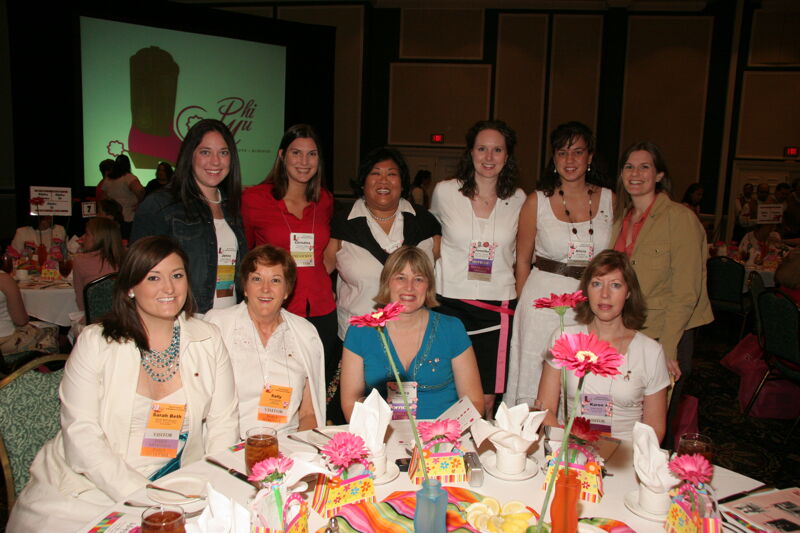 Table of 10 at Convention Sisterhood Luncheon Photograph 4, July 15, 2006 (Image)