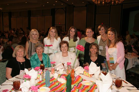 Table of 10 at Convention Sisterhood Luncheon Photograph 2, July 15, 2006 (image)