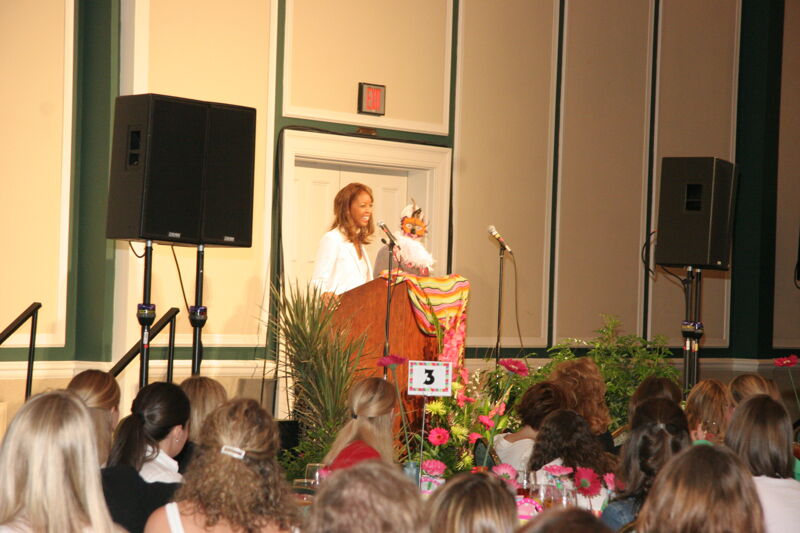 Rikki Marver Speaking at Convention Sisterhood Luncheon Photograph 22, July 15, 2006 (Image)