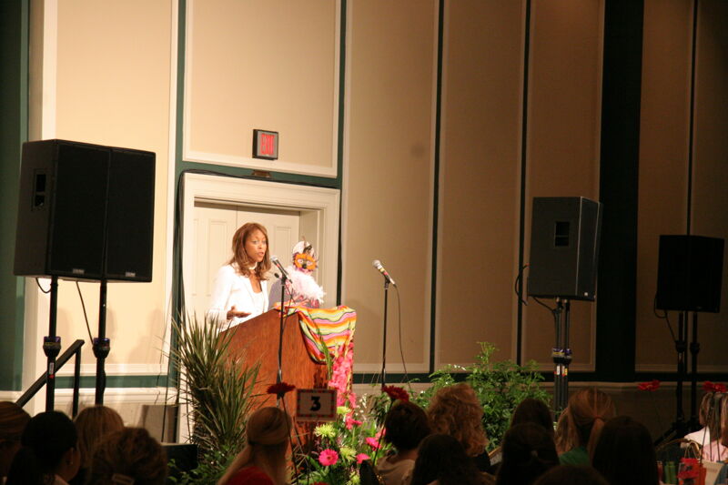 Rikki Marver Speaking at Convention Sisterhood Luncheon Photograph 23, July 15, 2006 (Image)