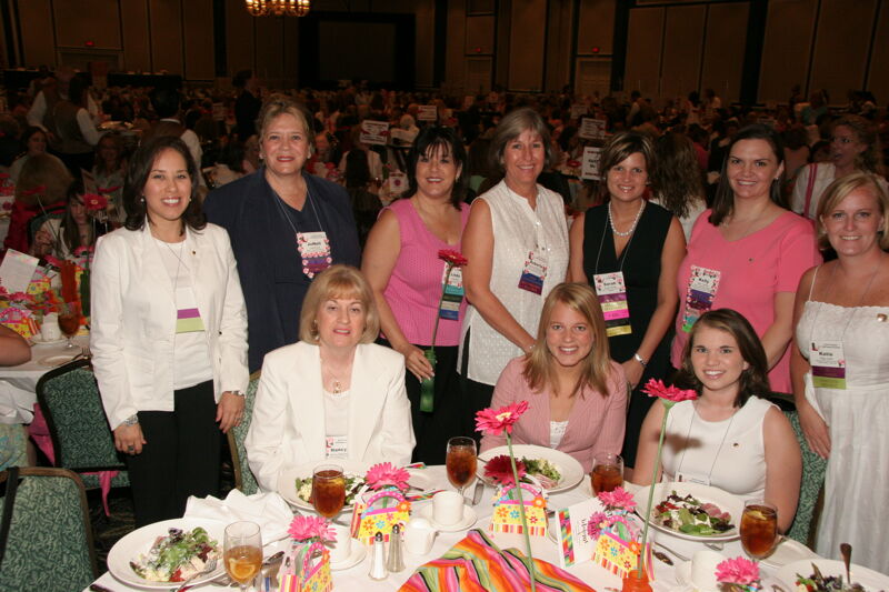 Table of 10 at Convention Sisterhood Luncheon Photograph 5, July 15, 2006 (Image)