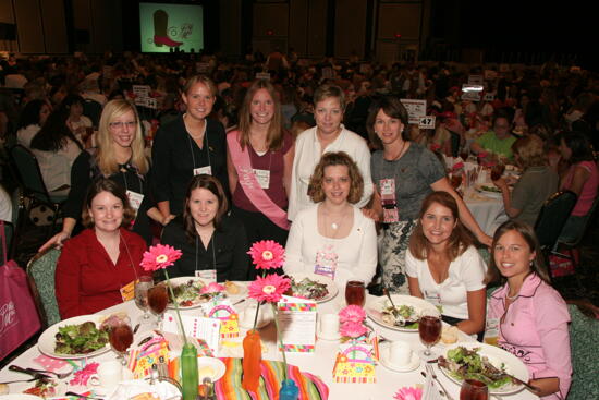 Table of 10 at Convention Sisterhood Luncheon Photograph 22, July 15, 2006 (image)