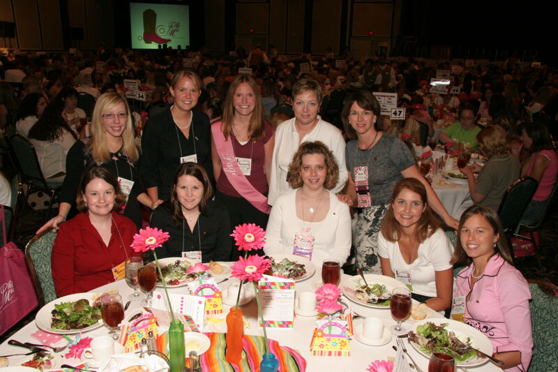 Table of 10 at Convention Sisterhood Luncheon Photograph 22, July 15, 2006 (Image)
