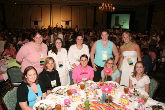 Table of 10 at Convention Sisterhood Luncheon Photograph 14, July 15, 2006 (image)