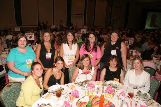 Table of 10 at Convention Sisterhood Luncheon Photograph 18, July 15, 2006 (image)