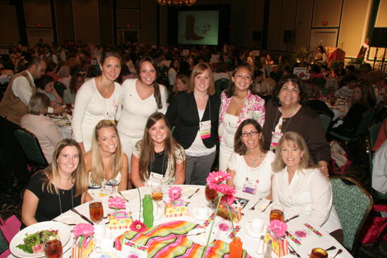 Table of 10 at Convention Sisterhood Luncheon Photograph 8, July 15, 2006 (image)