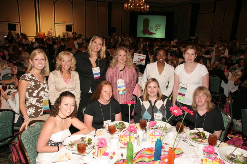 Table of 10 at Convention Sisterhood Luncheon Photograph 16, July 15, 2006 (Image)