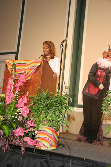 Rikki Marver Speaking at Convention Sisterhood Luncheon Photograph 17, July 15, 2006 (image)