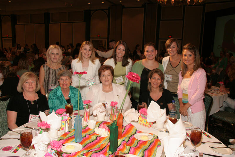 July 15 Table of 10 at Convention Sisterhood Luncheon Photograph 1 Image