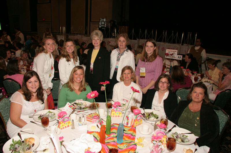 Table of 10 at Convention Sisterhood Luncheon Photograph 11, July 15, 2006 (Image)