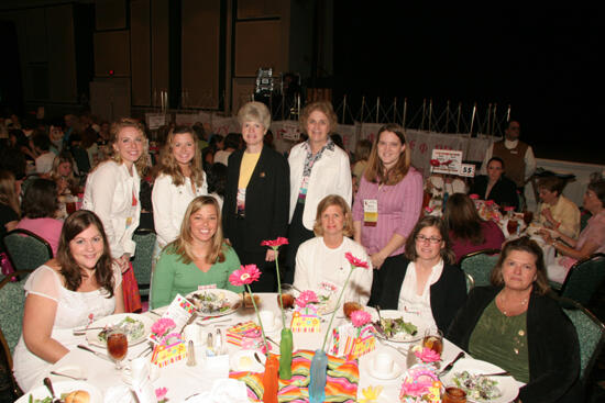 Table of 10 at Convention Sisterhood Luncheon Photograph 12, July 15, 2006 (image)