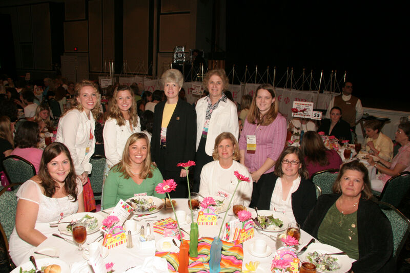 Table of 10 at Convention Sisterhood Luncheon Photograph 12, July 15, 2006 (Image)