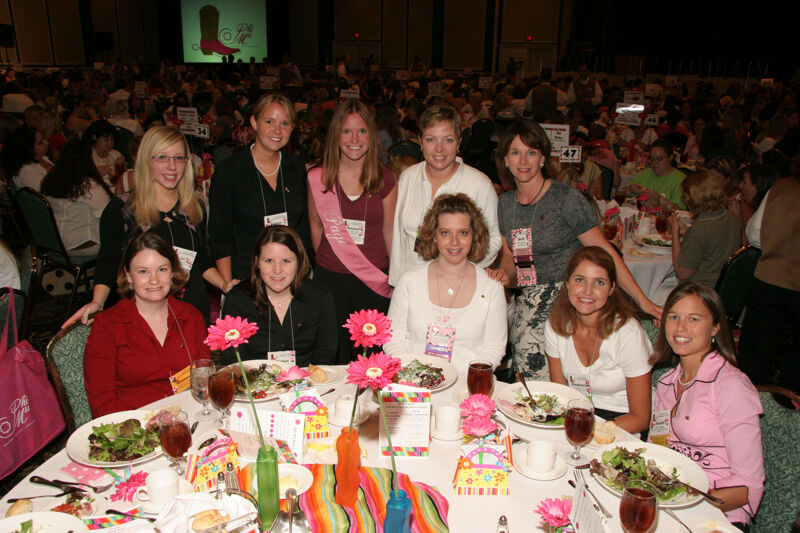 Table of 10 at Convention Sisterhood Luncheon Photograph 21, July 15, 2006 (Image)