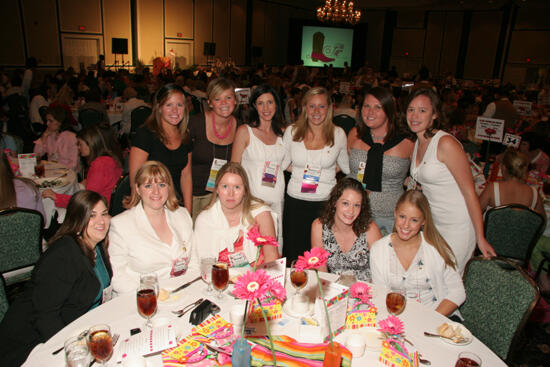 Table of 11 at Convention Sisterhood Luncheon Photograph 4, July 15, 2006 (image)