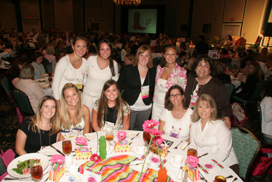 Table of 10 at Convention Sisterhood Luncheon Photograph 7, July 15, 2006 (image)