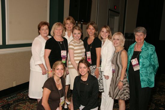 Group of 10 at Convention Sisterhood Luncheon Photograph 1, July 15, 2006 (image)