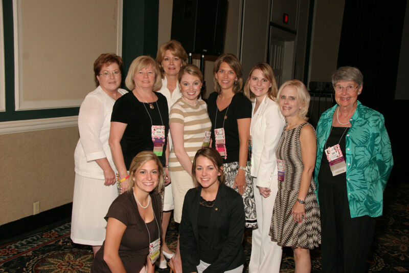 July 15 Group of 10 at Convention Sisterhood Luncheon Photograph 1 Image