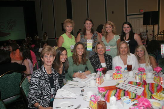 Table of 10 at Convention Sisterhood Luncheon Photograph 28, July 15, 2006 (image)