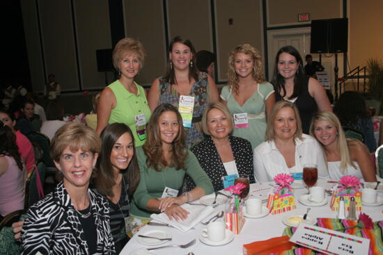 Table of 10 at Convention Sisterhood Luncheon Photograph 29, July 15, 2006 (image)