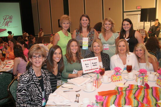 Table of 10 at Convention Sisterhood Luncheon Photograph 27, July 15, 2006 (image)