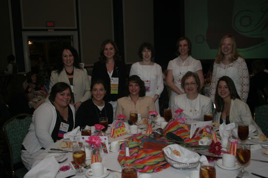 Table of 10 at Convention Sisterhood Luncheon Photograph 33, July 15, 2006 (image)