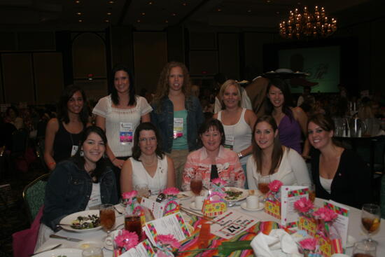 Table of 10 at Convention Sisterhood Luncheon Photograph 44, July 15, 2006 (image)