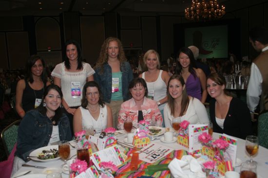 Table of 10 at Convention Sisterhood Luncheon Photograph 43, July 15, 2006 (image)