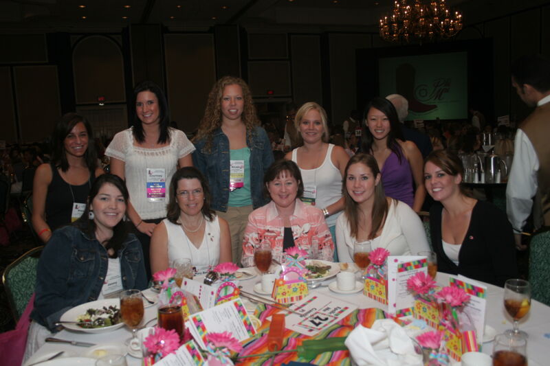 Table of 10 at Convention Sisterhood Luncheon Photograph 43, July 15, 2006 (Image)