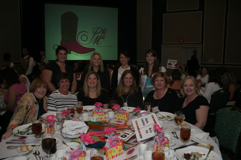 July 15 Table of 10 at Convention Sisterhood Luncheon Photograph 39 Image