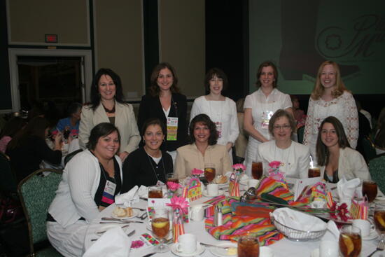 Table of 10 at Convention Sisterhood Luncheon Photograph 32, July 15, 2006 (image)