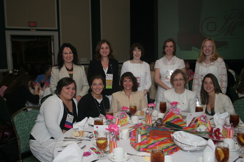 July 15 Table of 10 at Convention Sisterhood Luncheon Photograph 32 Image