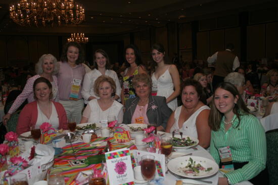 Table of 10 at Convention Sisterhood Luncheon Photograph 41, July 15, 2006 (image)