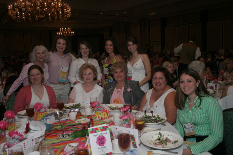 July 15 Table of 10 at Convention Sisterhood Luncheon Photograph 41 Image