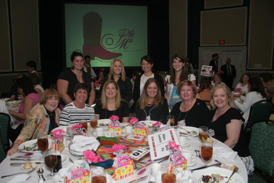 Table of 10 at Convention Sisterhood Luncheon Photograph 38, July 15, 2006 (image)