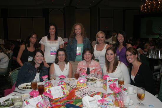 Table of 10 at Convention Sisterhood Luncheon Photograph 42, July 15, 2006 (image)