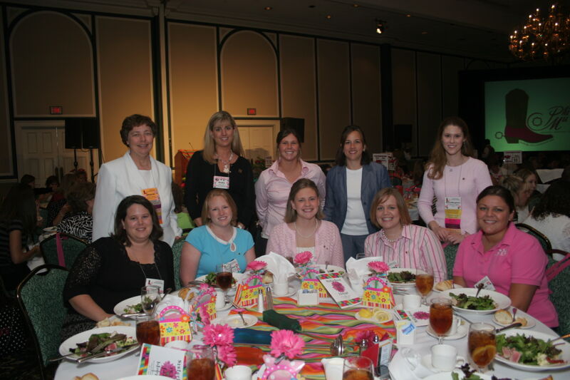 July 15 Table of 10 at Convention Sisterhood Luncheon Photograph 35 Image