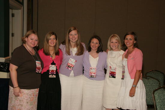 Phi Mu Staff Members at Convention Sisterhood Luncheon Photograph 1, July 15, 2006 (image)