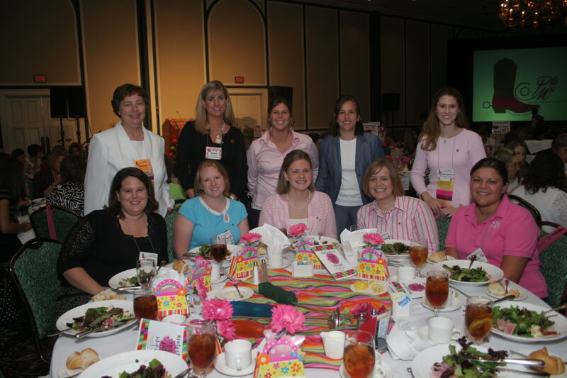 July 15 Table of 10 at Convention Sisterhood Luncheon Photograph 34 Image