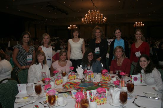 Table of 11 at Convention Sisterhood Luncheon Photograph 6, July 15, 2006 (image)