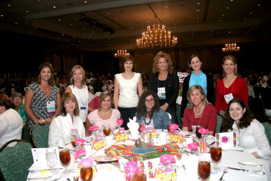 Table of 11 at Convention Sisterhood Luncheon Photograph 5, July 15, 2006 (image)