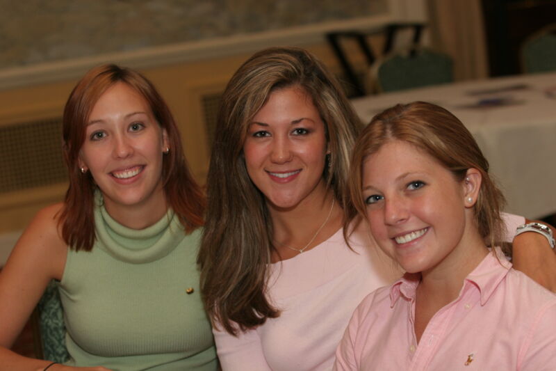 Three Unidentified Phi Mus at Convention Photograph, July 2006 (Image)