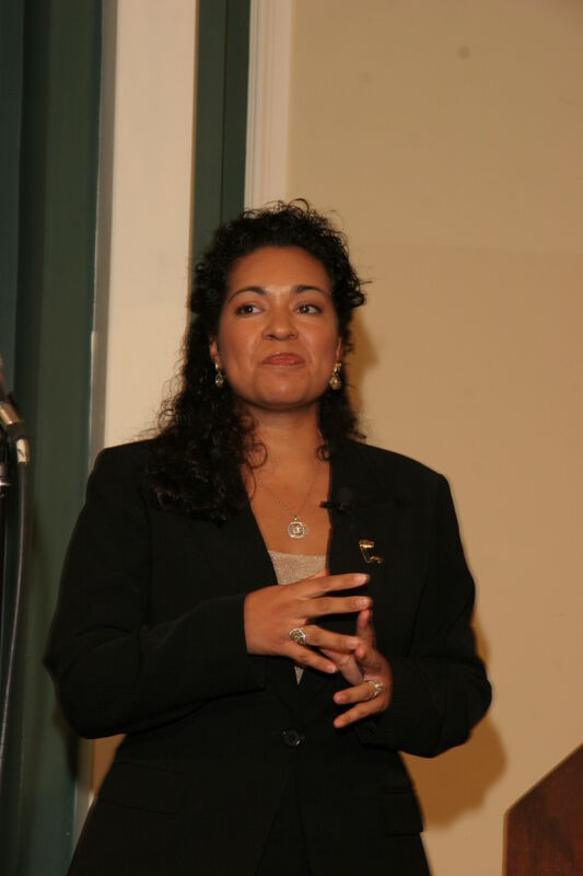 July 13 Mercedes Johnson Speaking at Thursday Convention Luncheon Photograph 1 Image