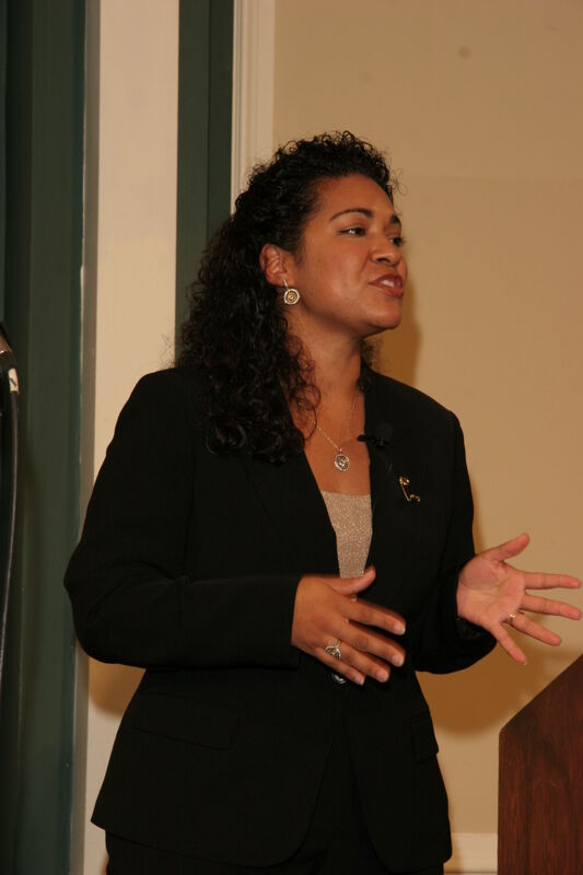 July 13 Mercedes Johnson Speaking at Thursday Convention Luncheon Photograph 2 Image
