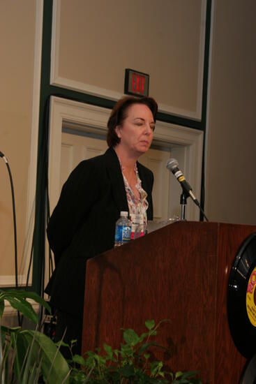 Nancy Campbell Speaking at Thursday Convention Luncheon Photograph 1, July 13, 2006 (image)