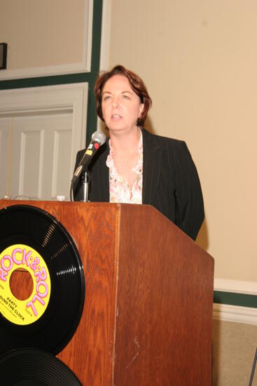 Nancy Campbell Speaking at Thursday Convention Luncheon Photograph 2, July 13, 2006 (image)