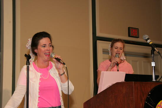 Mary Helen Griffis and Elizabeth Stevens Entertaining at Thursday Convention Luncheon Photograph 3, July 13, 2006 (image)